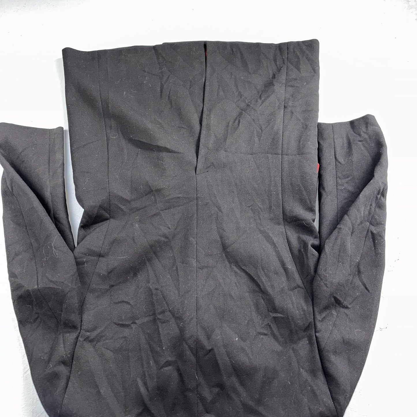 Vintage 1960s Black Wool Military Pea Coat Rockabilly 60s Double Breast Jacket