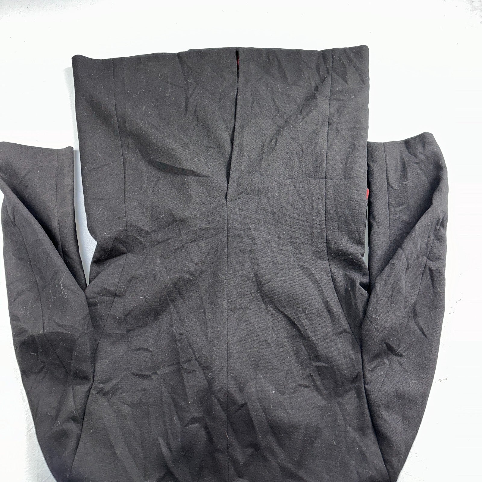 Vintage 1960s Black Wool Military Pea Coat Rockabilly 60s Double Breast Jacket