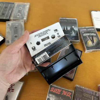 Lot Of 26 Random Cassette Tape Lot Music Lover Rock Metal Grunge Beach Boys Cool