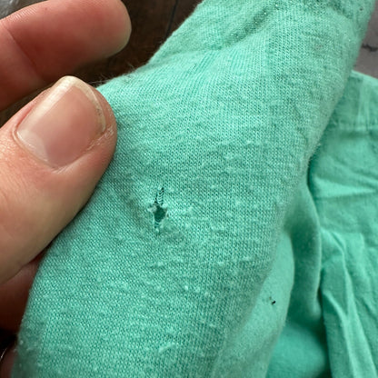 Sweet Talker Heartbreak Vintage T Shirt 80s Green Single Stitch Love Roses Cool