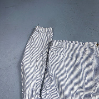 Polo By Ralph Lauren VTG 90s Harrington Jacket Hickory Stripe Workwear Ricky