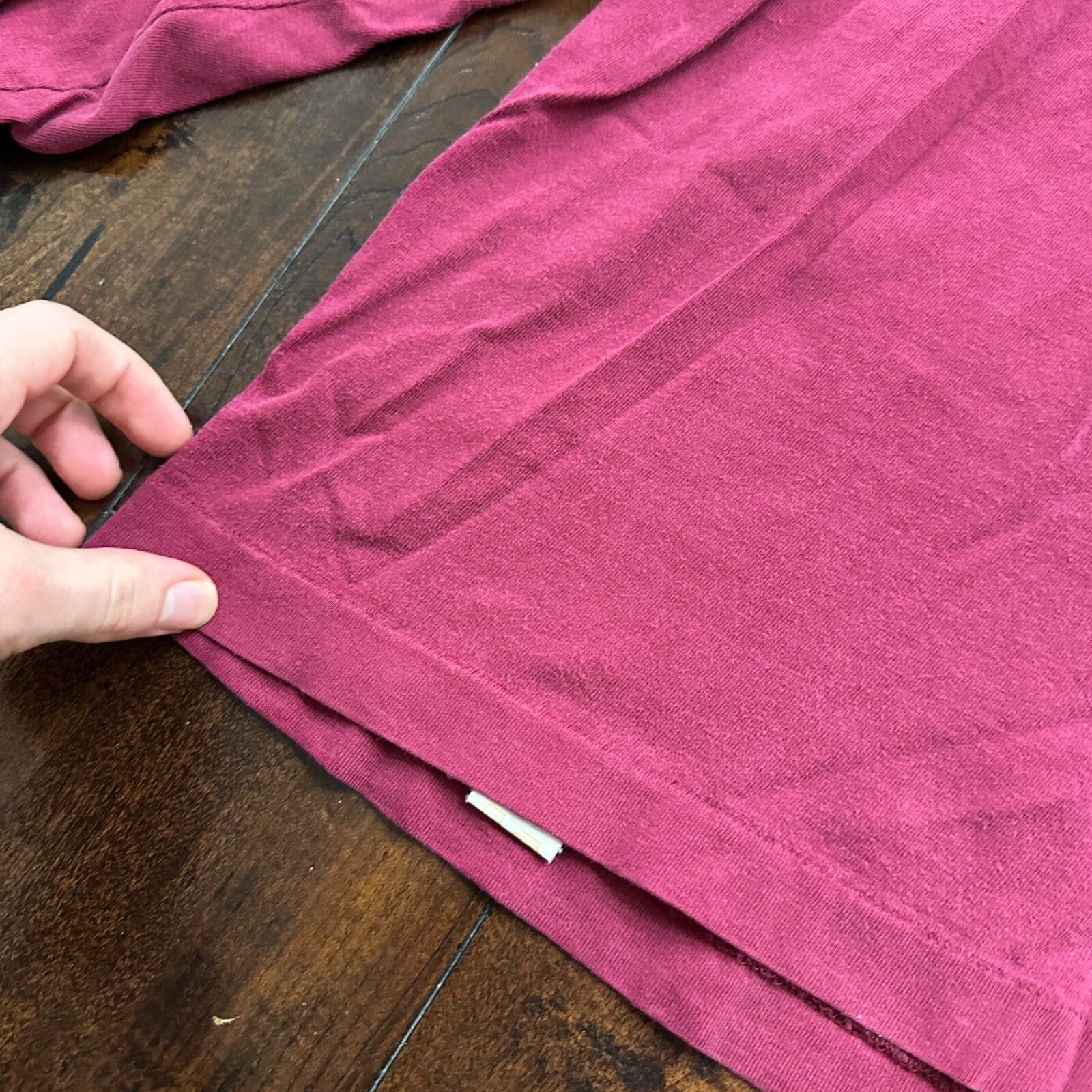 Jockey XL USA Vintage T Shirt Single Stitch lot of 2 White Maroon 1990s 90s Golf