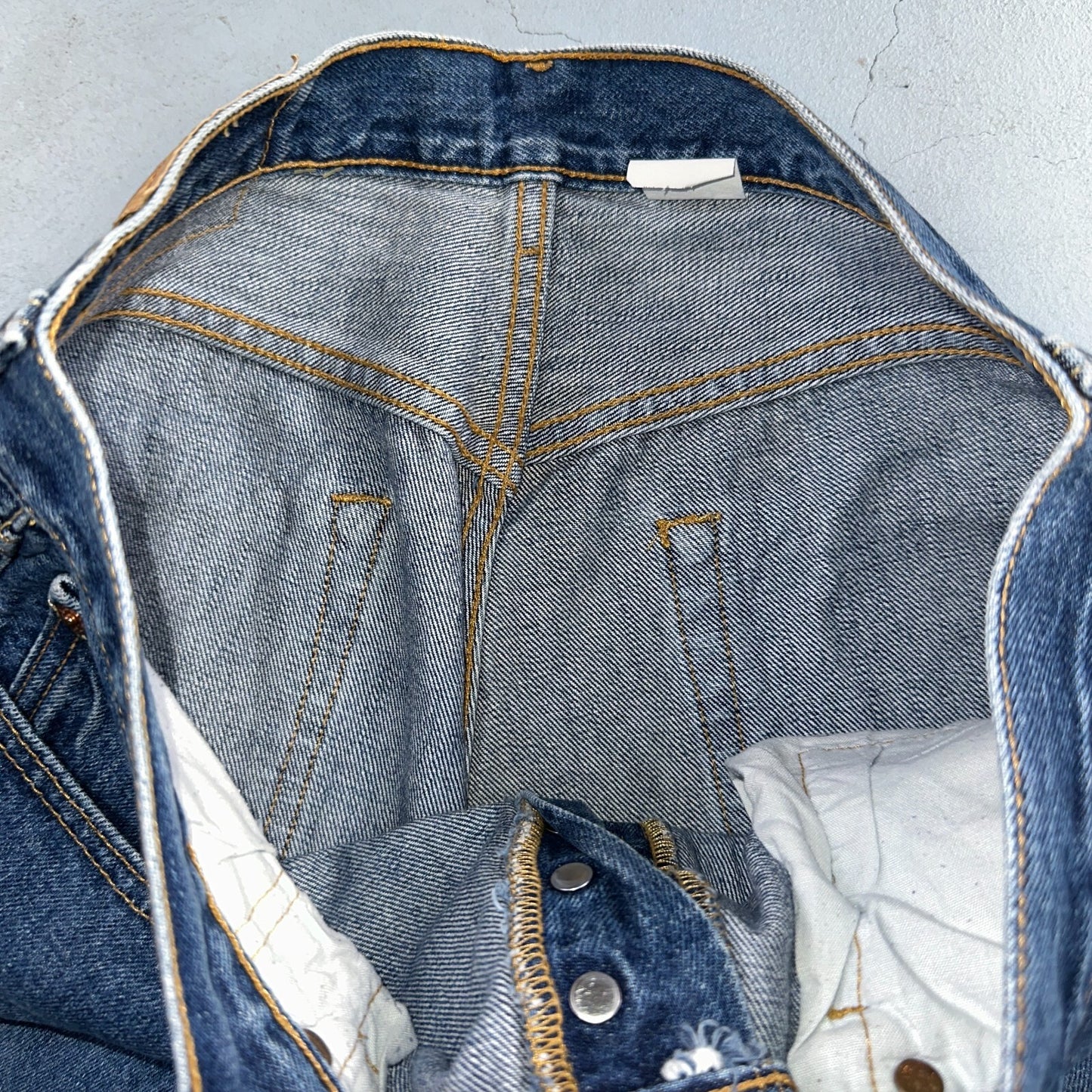 Levis 501 Vintage 90s XX Straight Leg Jeans Y2K Med Wash 33x32 Act 32x31