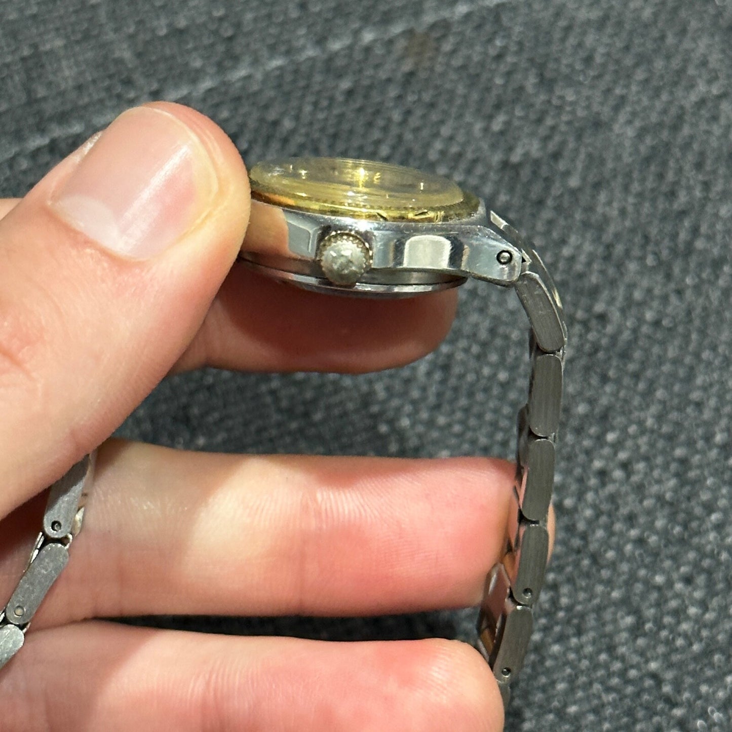 RARE RADO GOLDEN CITY Swiss Automatic Womens Watch c.1970s VTG Gold