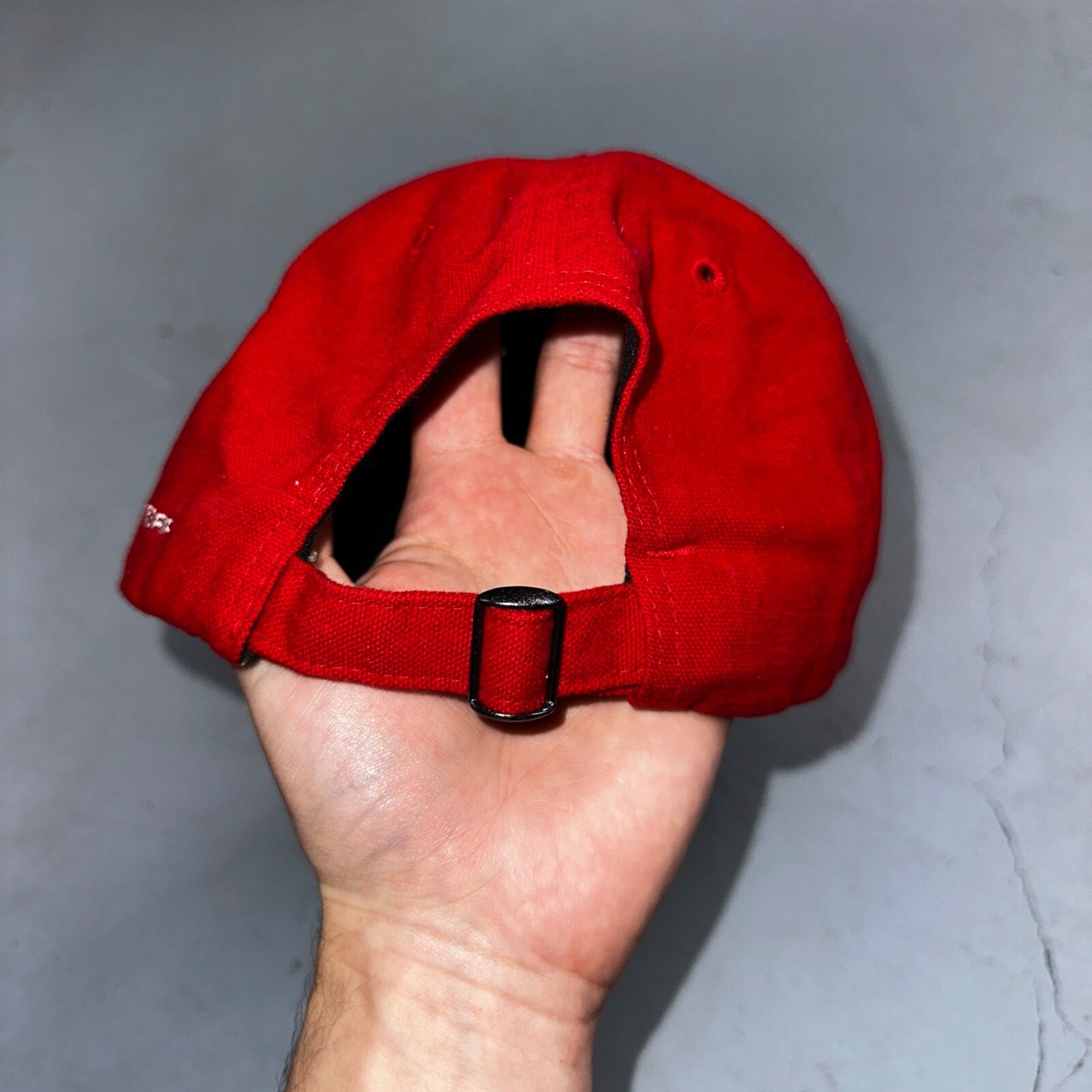 Nike ACG RARE Hat Cap Vintage 90's Red One-Size Adjustable Strap Embroidered