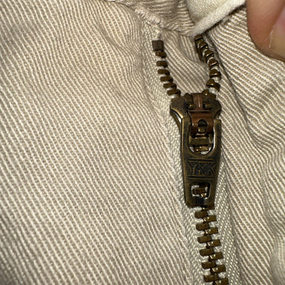 Polo Ralph Lauren Chino Pleated Shorts Mens 34 Beige Khaki 100% Cotton Vintage