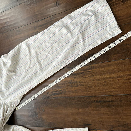 Rainbow Stripes Trader Bay Pants Relaxed Chino Chill Rockabilly 70s 80s Party