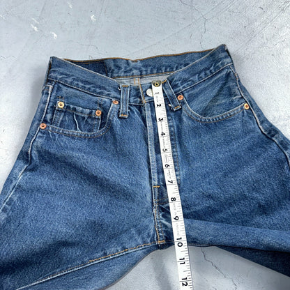 Levis 501 Vintage 80s Redline Selvedge USA XX Jeans Med Wash 27x32 Act 24x28