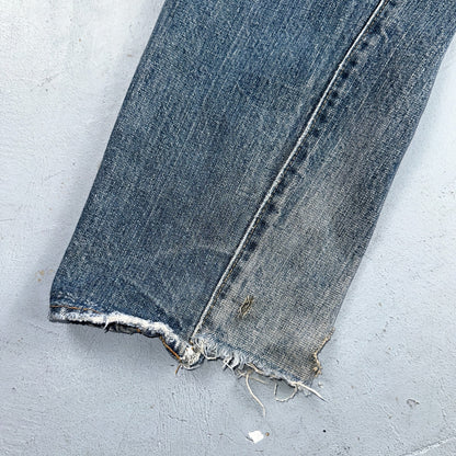 Levis 501 Vintage 70s SS Redline Selvedge USA XX Jeans Med Wash 32x34 Act 30x29