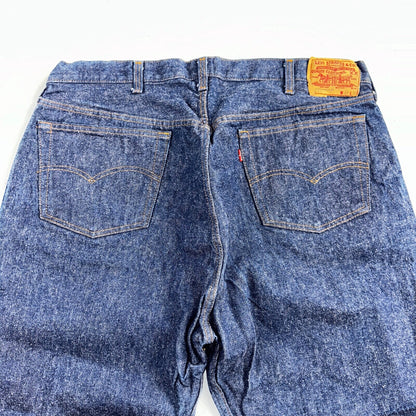 Levis 501 Vintage 80s USA XX Straight Leg Jeans Blue Dark Wash 46x30 Act 40x27