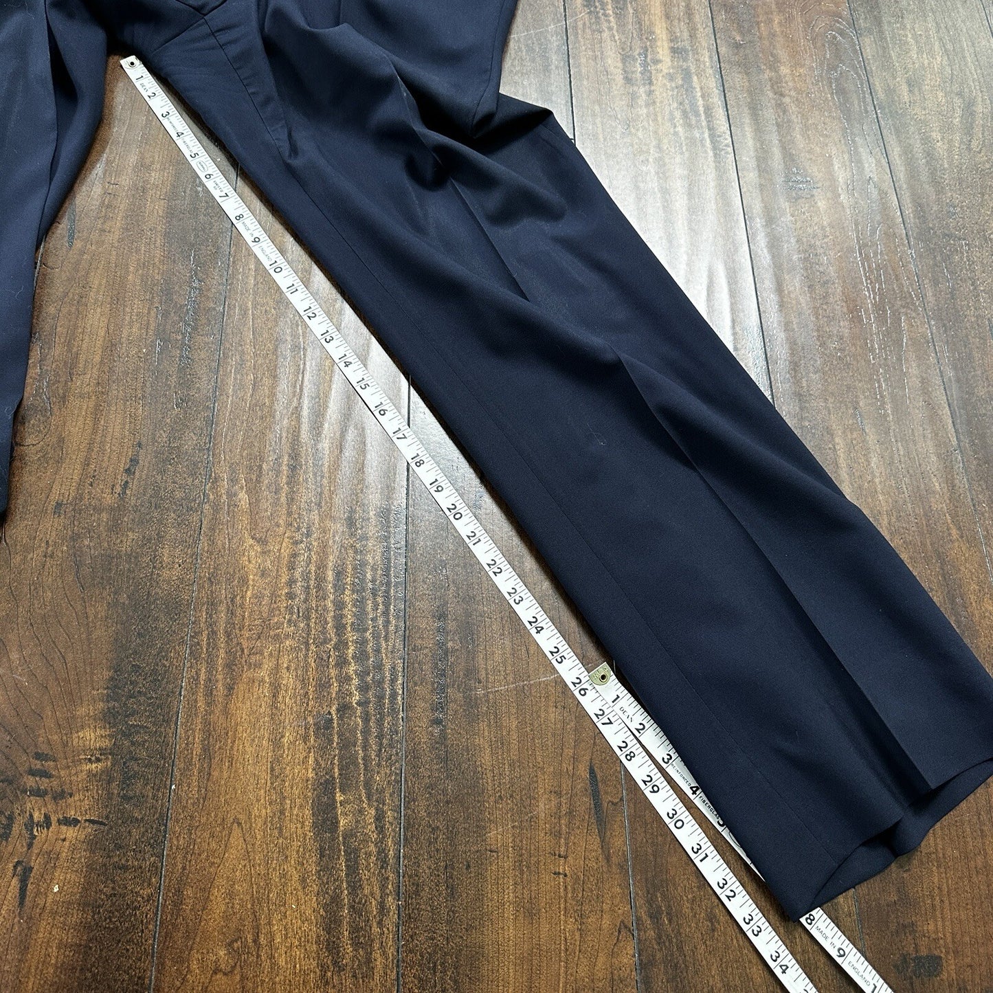 1960s 1970s Navy Oregon Sport Jacket VTG Mens Suit 42 33x33 Rockabilly Classy