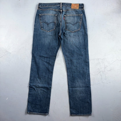 Levis 501 Y2K XX Straight Leg Jeans Blue VTG Med Wash 36x34 Act 35x33