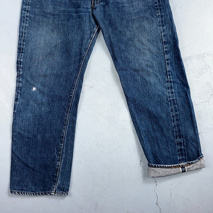 Levis 501 VTG 70s SS Redline Selvedge Jeans XX Med Wash 34x29 Act 31x25