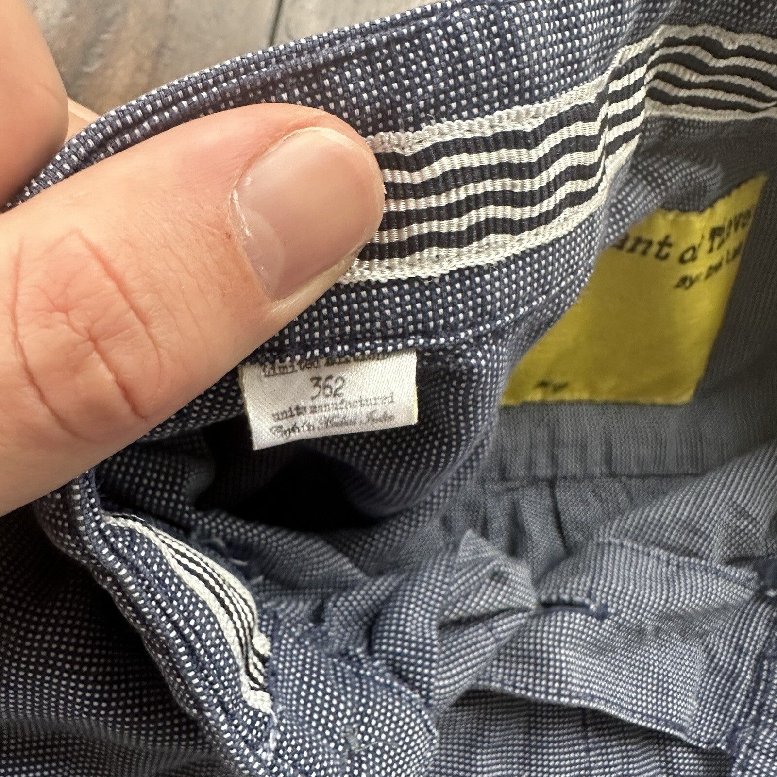 Descendant Of Thieves Shirt Mens Large Button Up Black White Stripe Casual Adult