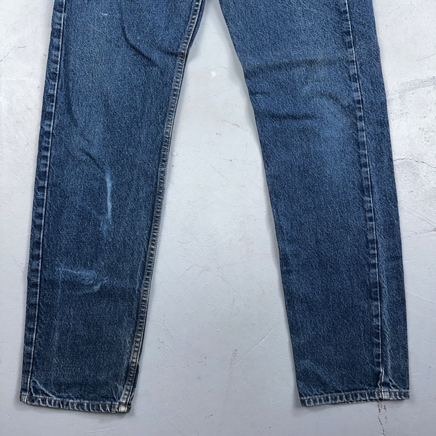 Levis 505 Vintage 90s Orange Tab Jeans Blue Med 501 Wash 33x34 Act 31x33