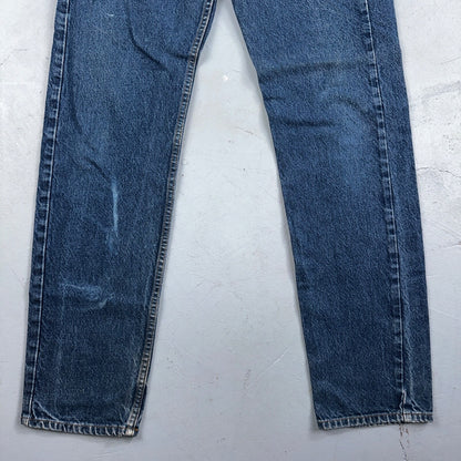 Levis 505 Vintage 90s Orange Tab Jeans Blue Med 501 Wash 33x34 Act 31x33