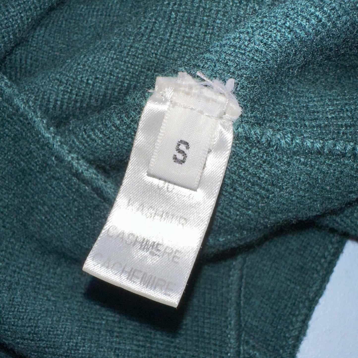 Cristiano Fissore 100% Cashmere Cardigan Sweater Womens S Green Jacket