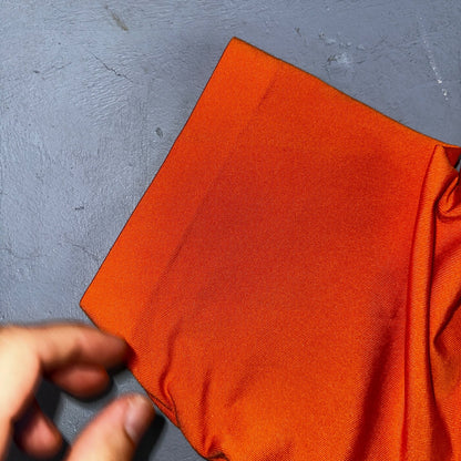 Nike Tiger Woods Polo Shirt Mens L Golf TW Performance Sun Orange VTG 90s Y2K