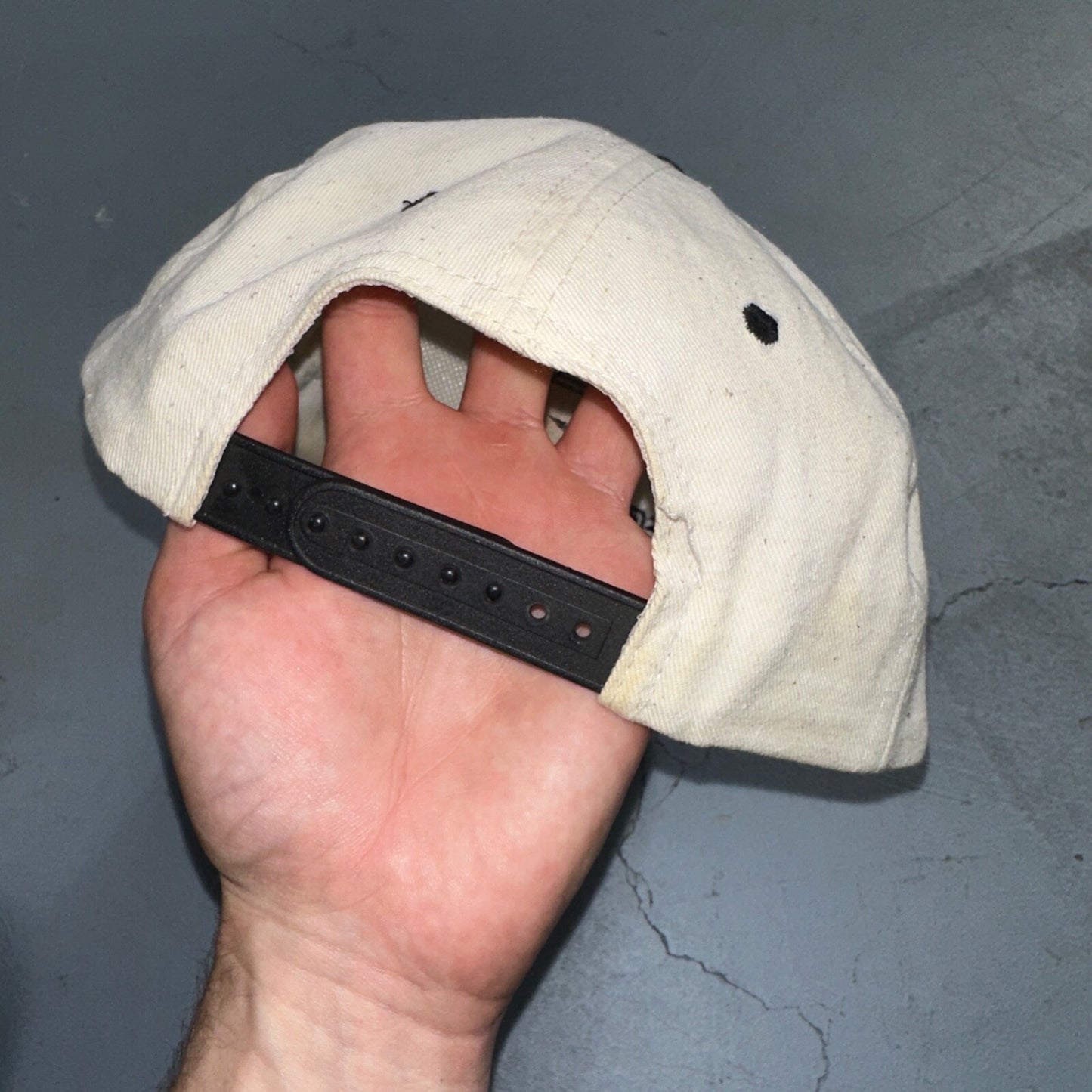 Gerlinger Oregon VTG Hat Cap Snapback Construction PDX Toys Builds White Black