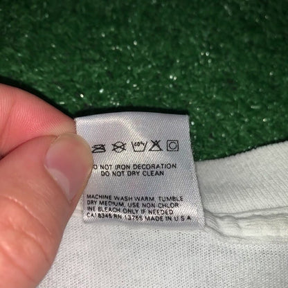 Vintage Nike T Shirt USA Flag Capital Challenge Rare Home The Free Rap Music 90s