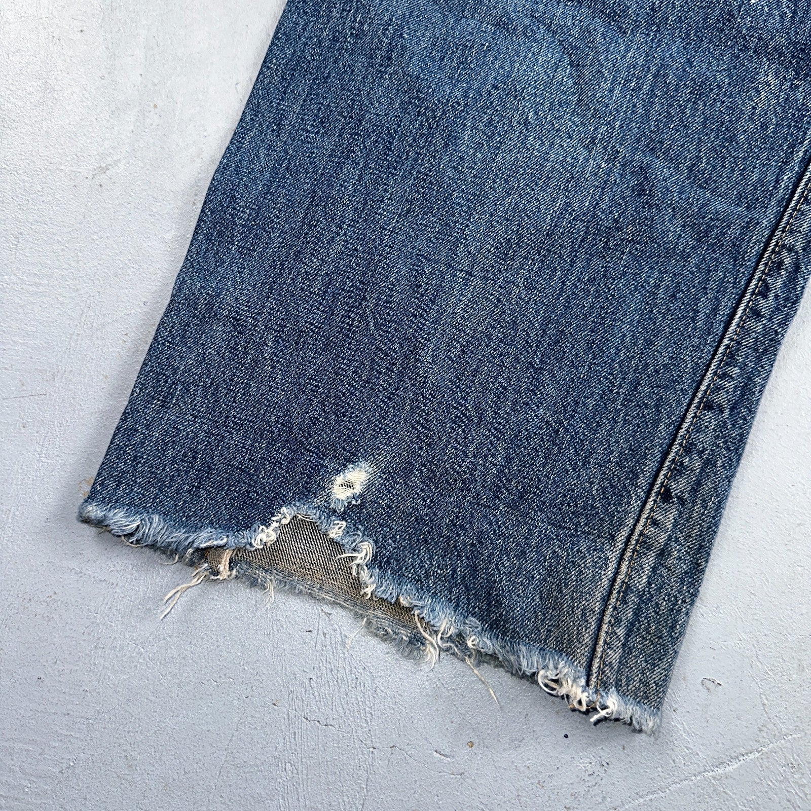 Levis 501 Vintage 70s SS Redline Selvedge USA XX Jeans Med Wash 48x30 Act 44x24