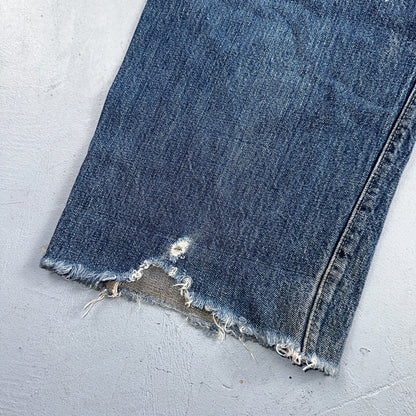 Levis 501 Vintage 70s SS Redline Selvedge USA XX Jeans Med Wash 48x30 Act 44x24