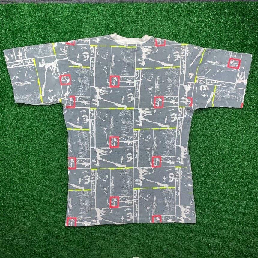 Nike Agassi Vintage T Shirt 90s USA Rare McEnroe 80s AOP Rare Tennis