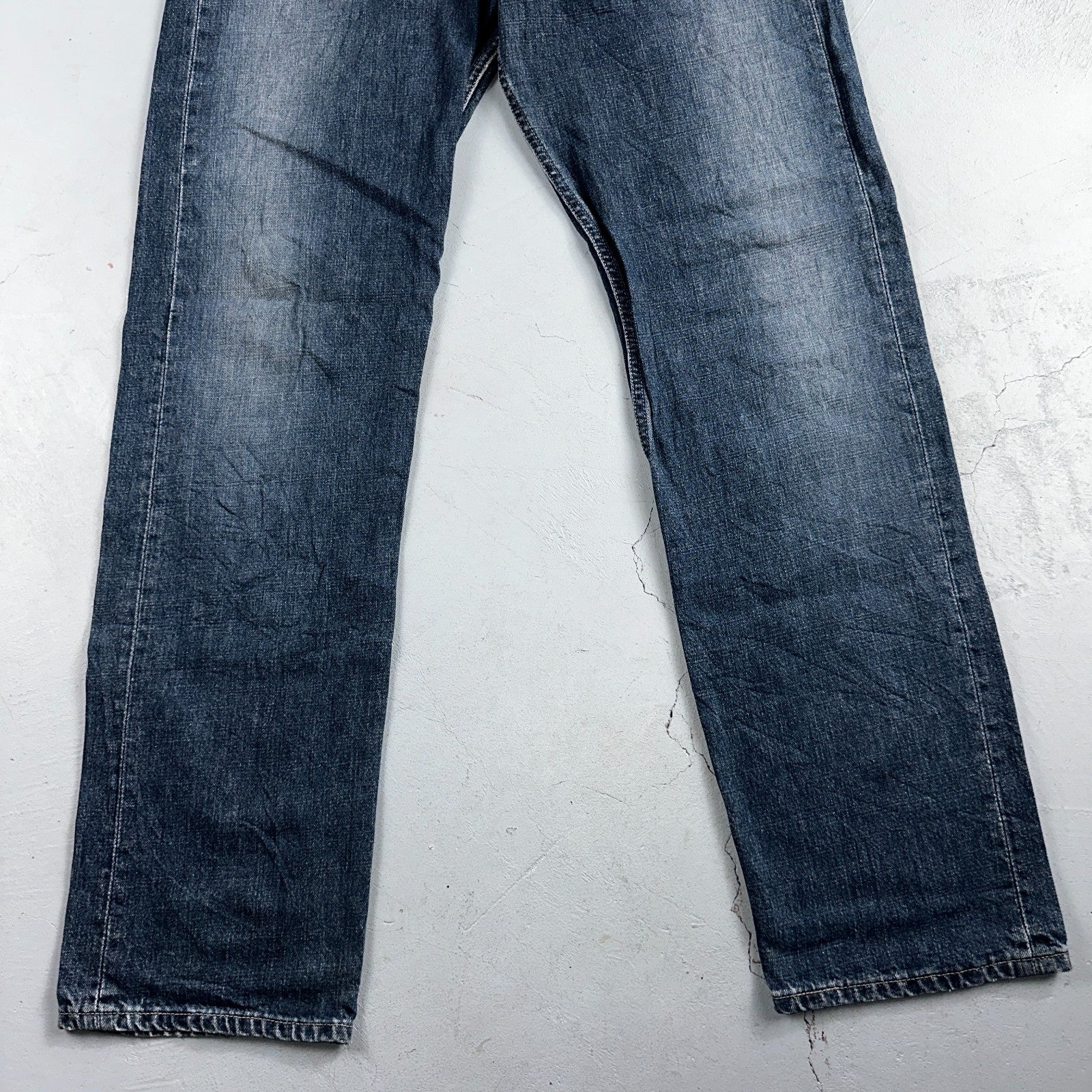 Levis 501 Vintage Y2K 90s XX Straight Leg Jeans Blue Med Wash 38x34 Act 39x34
