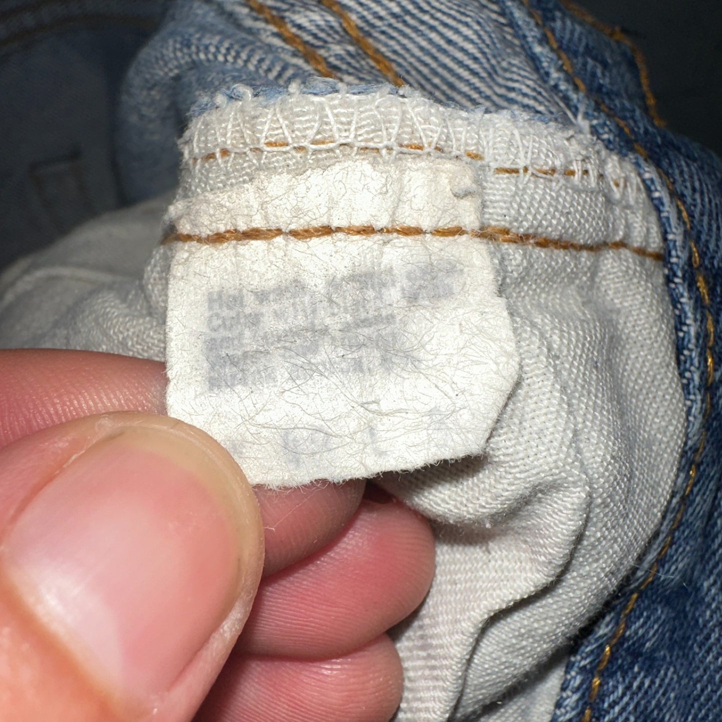 Levis 501 Vintage 70s SS Redline Selvedge USA XX Jeans Med Wash 48x30 Act 43x22