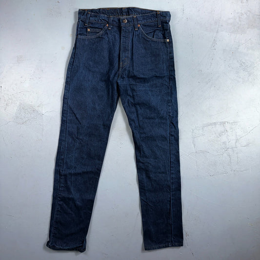 Levis 505 Vintage 80s 20505-0217 Orange Tab Dark 501 Jeans 36x34 USA 1980s