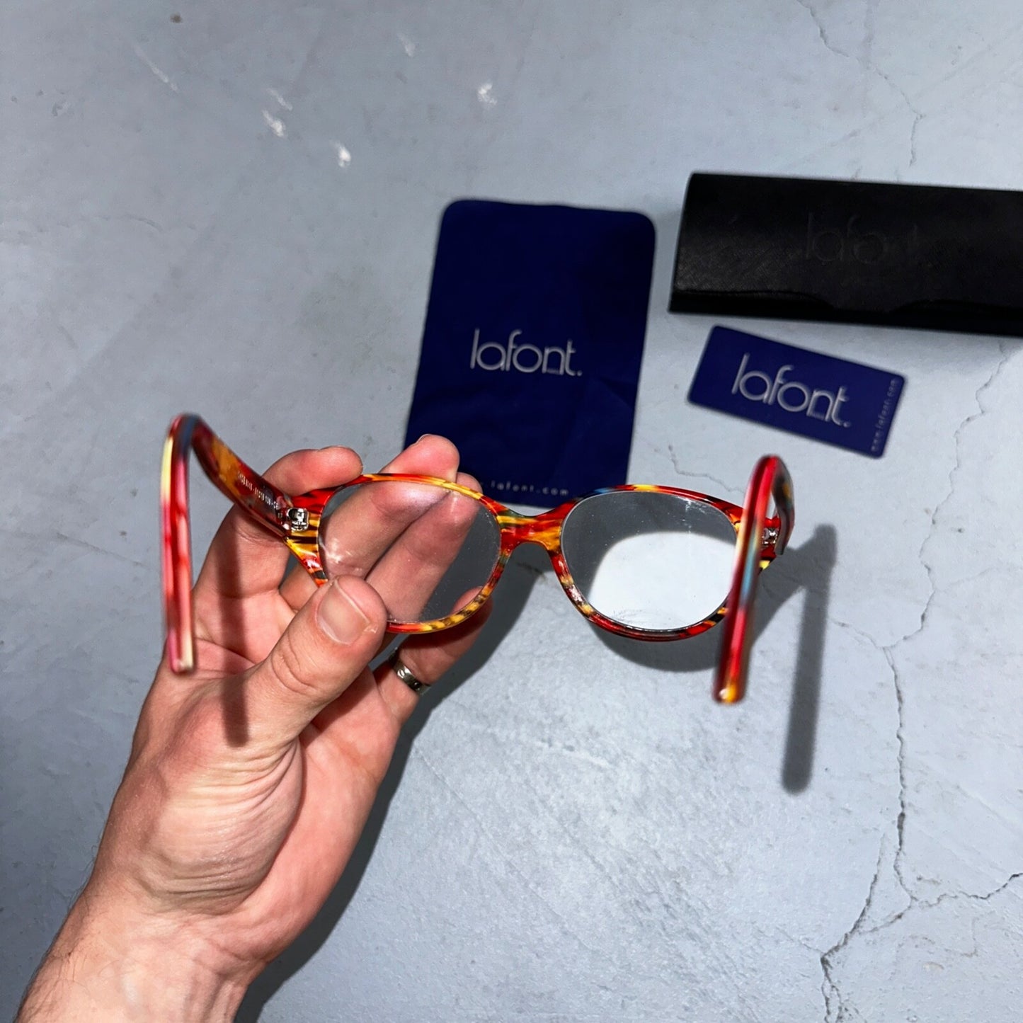 Jean Lafont Women's Eyeglasses Onde 6015 Autumn Eye Frame France 51[]16 138