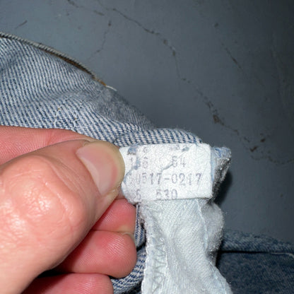 Levis 517 VTG 70s 80s 20517 Bootcut Blue Jeans Size 36x32 USA Orange Tab 33x30