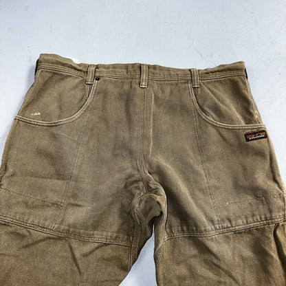 Patagonia Iron Forge Hemp Canvas Double Knee Brown Pants Mens 38 X 31 55296 40