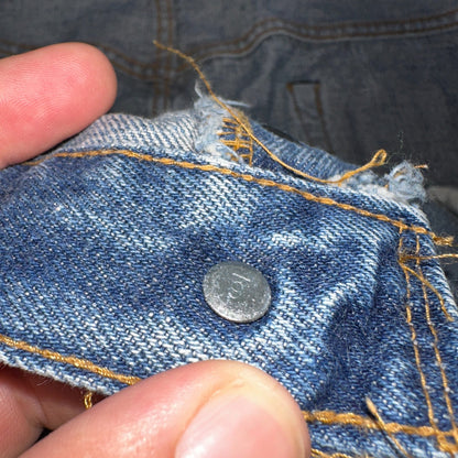 Levis 501 Vintage 70s SS Redline Selvedge USA XX Jeans Med Wash 48x30 Act 43x26