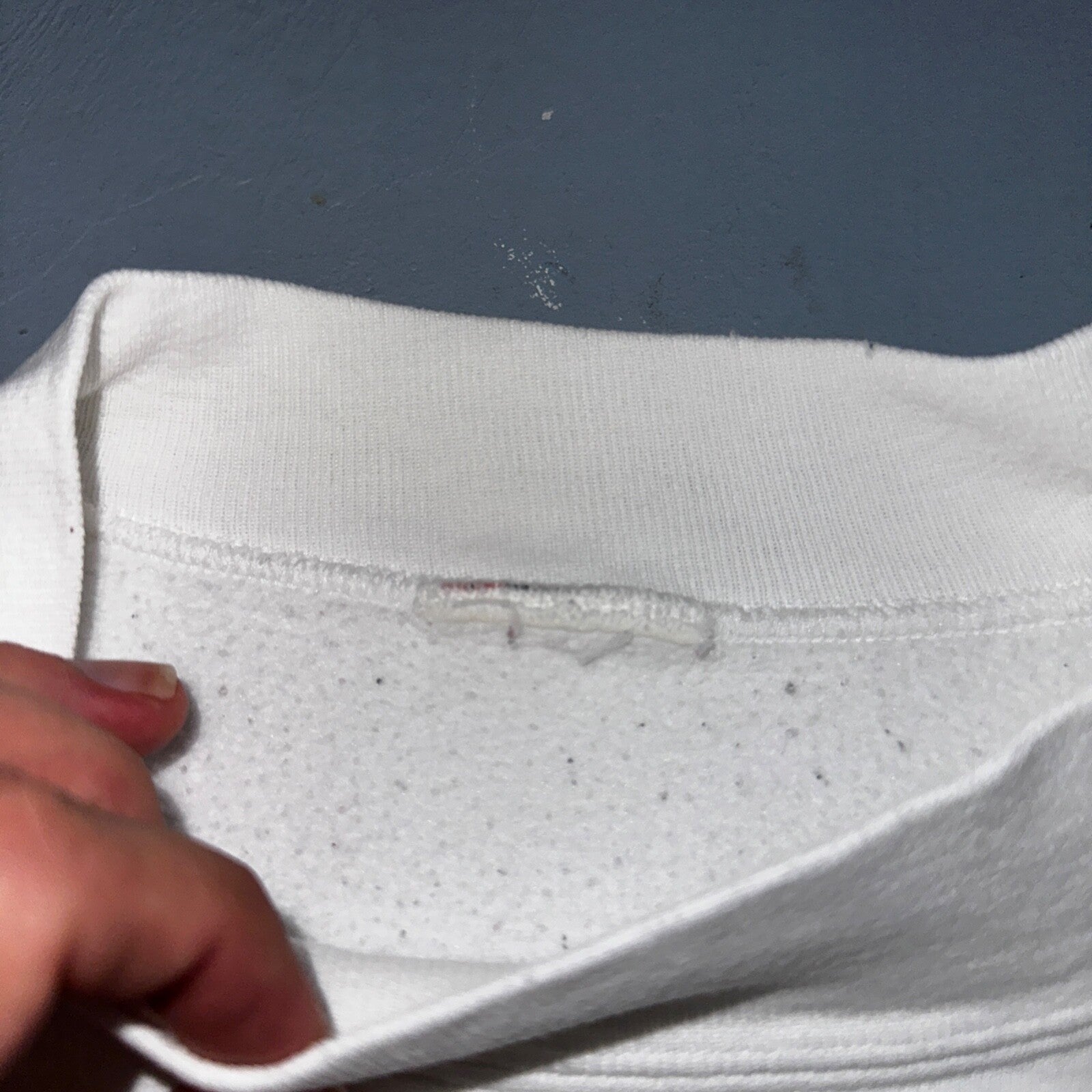 Nike VTG 90s Sweatshirt Crewneck Just Do It USA Logo 1990s White Jumper Gym