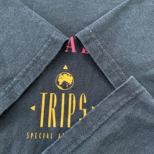 Bad Trip Vintage T Shirt 90s Alcohol Stoner Hippie Weed Head Funny Y2K Rap Tee