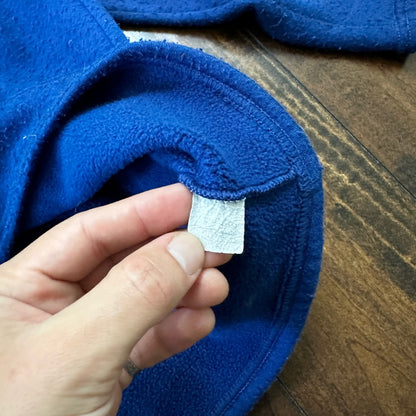 Vintage Patagonia Capilene Shirt Top 1/4 Zip w/ Collar Blue USA Made XL