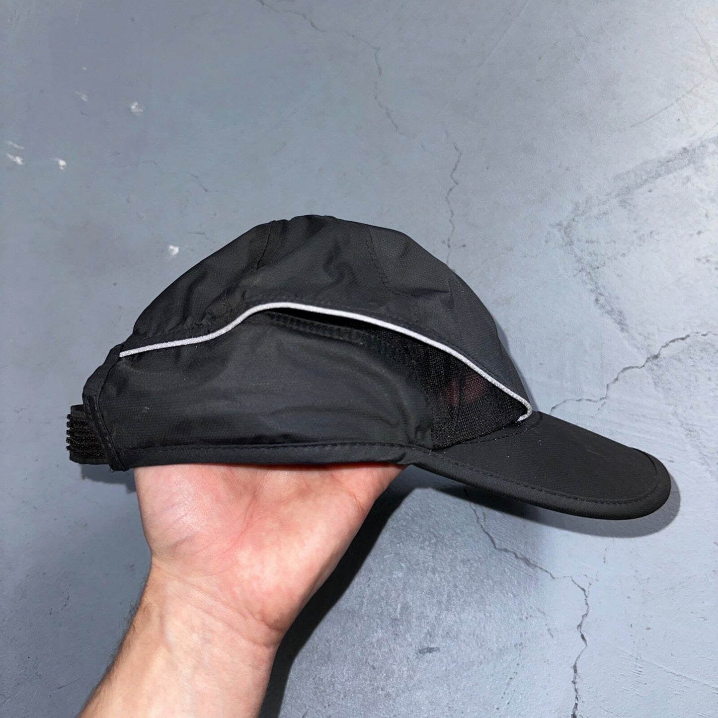 Nike Vintage Hat Cap Strap Back Swoosh Mesh Panel Tailwind Mens 90s Air Max