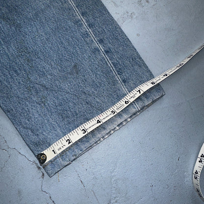Levis 501 Vintage 90s Mex XX Straight Leg Jeans Blue Light Wash 36x30 Act 35x25
