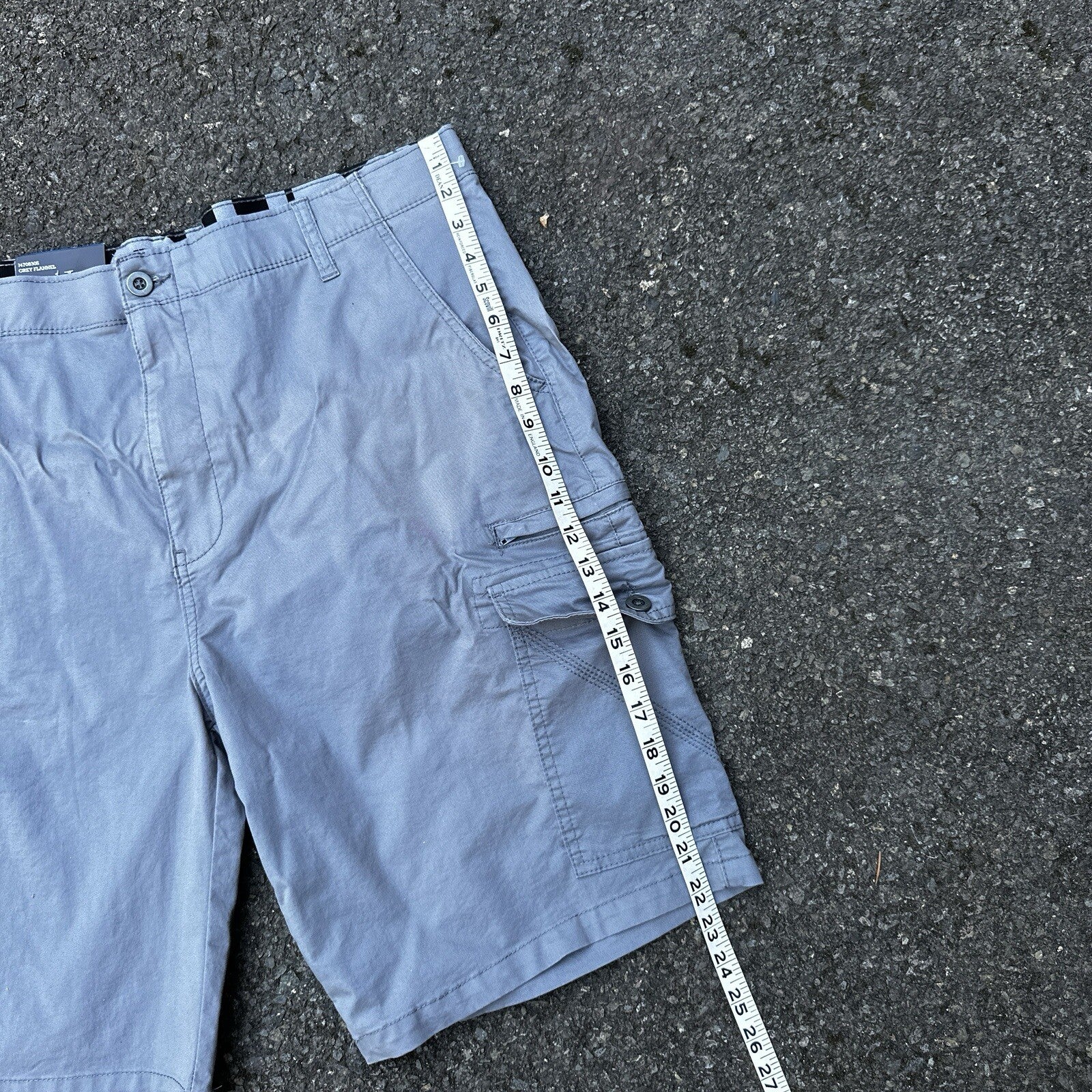 Iron Co. Men's NWT 38 Comfort Waistband Regular Fit Stretch Cargo Short