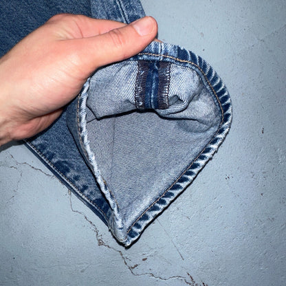 Levis 501 Y2K XX Straight Leg Jeans Blue VTG Med Wash 36x30 Act 35x28