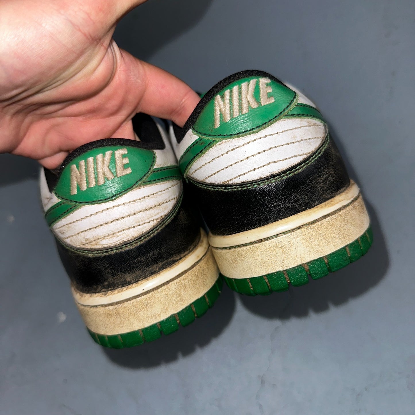 Nike SB Dunk NG Golf - SIZE 8.5 - 484294-100 White Court Green Black OG QS