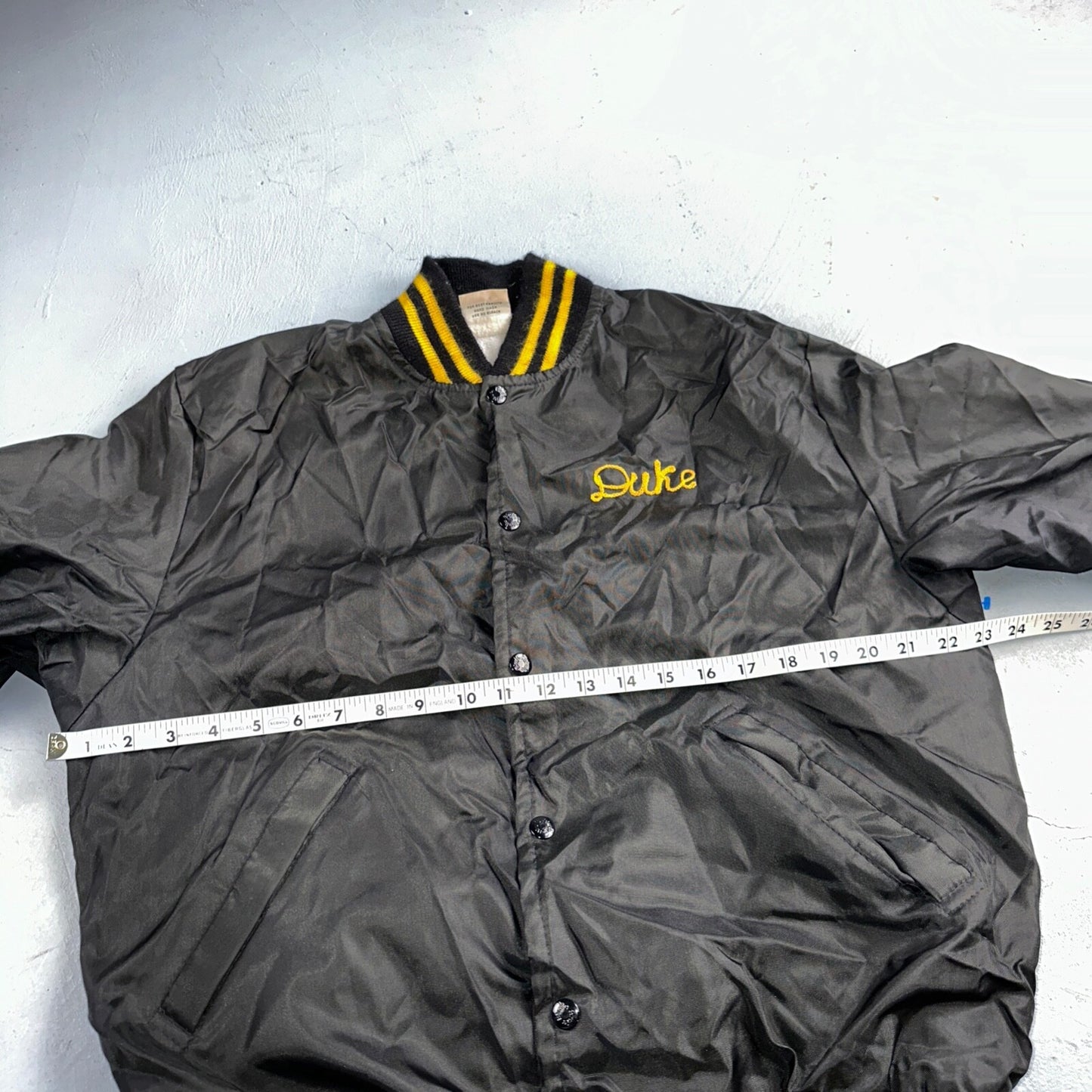 Vintage Pittsburgh Pirates Starter Satin Jacket Nylon 80s Black Chainstitch Duke