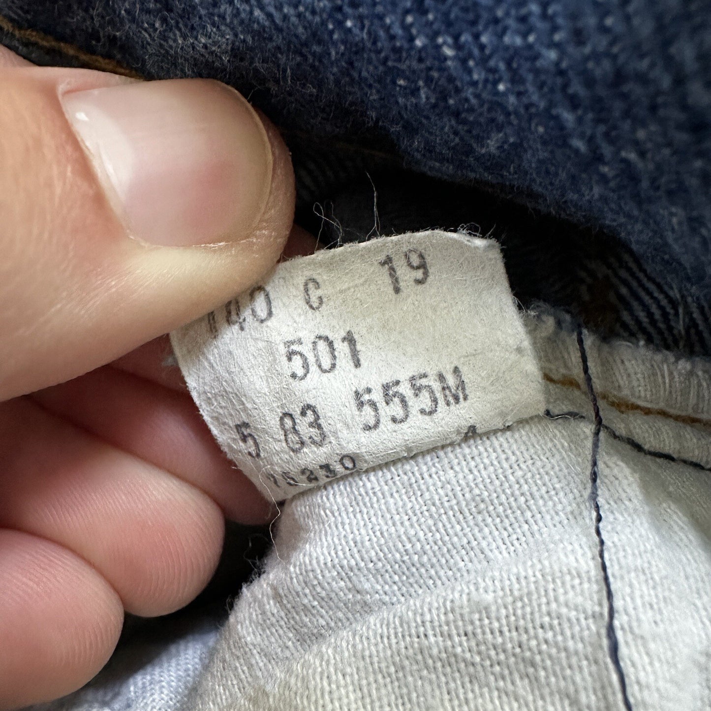 Levis Vintage 80s Redline Selvedge USA 501 XX Jeans 66 70s Dark 28x34 Act 24x25