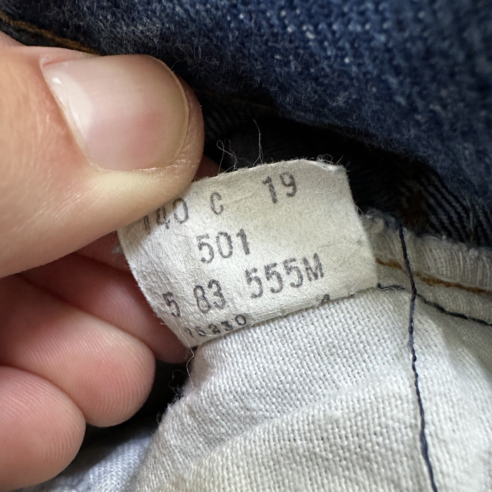 Levis Vintage 80s Redline Selvedge USA 501 XX Jeans 66 70s Dark 28x34 Act 24x25