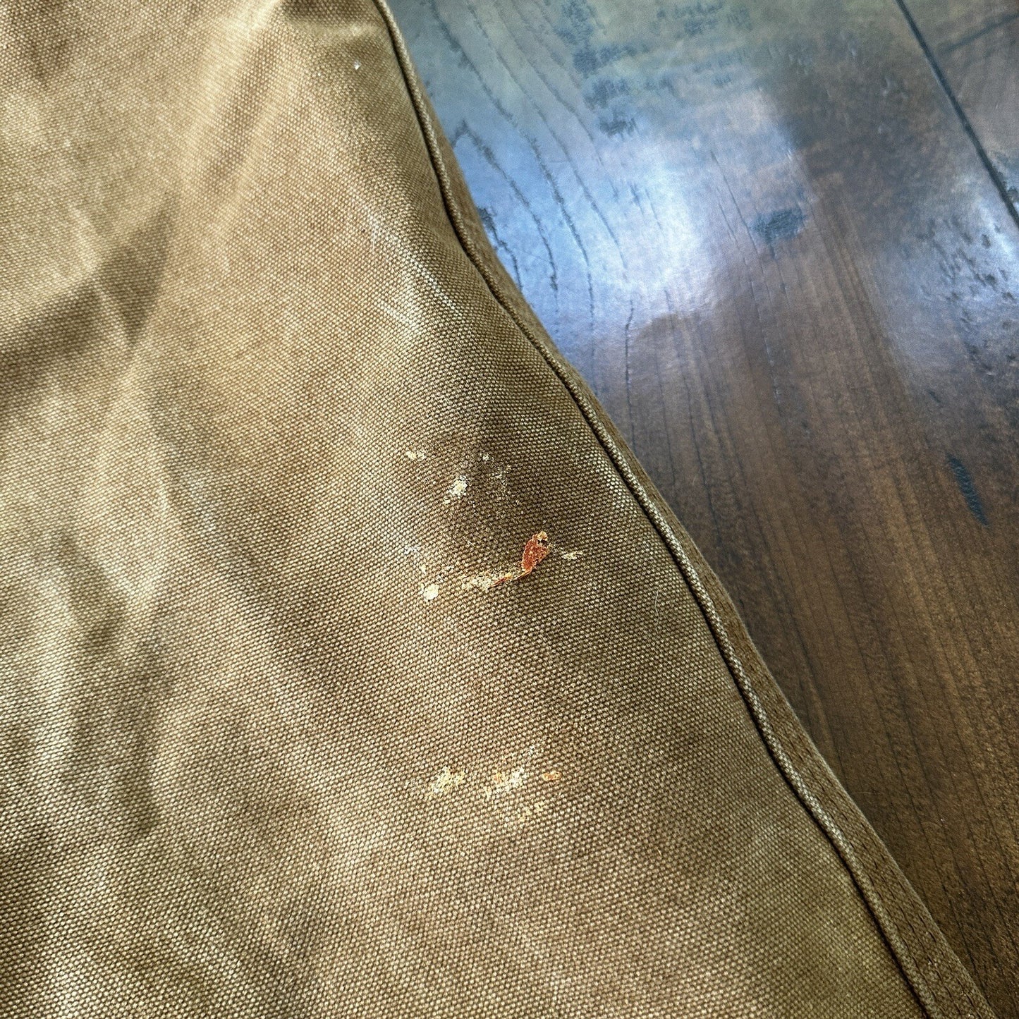 Carhartt DKB Double Knee Duck Unlined Bib Work Tan Brown Overalls 40x27 VTG