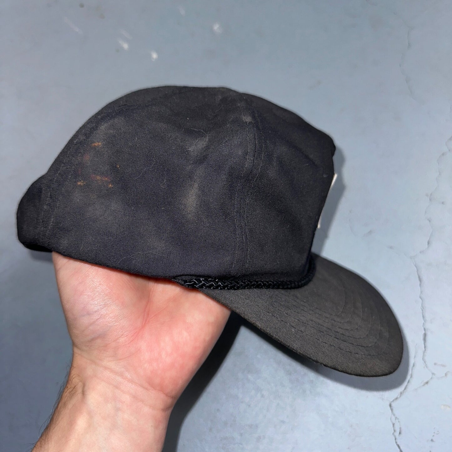 Power Rents Oregon VTG Hat Cap Snapback Trucker Construction Power Tools 90s