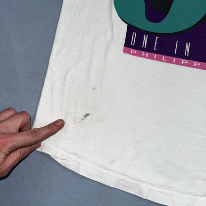 Jesus Team Vintage T Shirt Single Stitch 90s Delta Bible Study Cool USA Pray