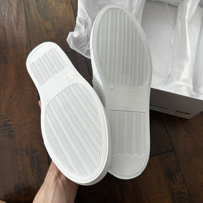 Common Projects Men's White Achilles 40 Low-Top Sneakers Shoes 100% Authentic