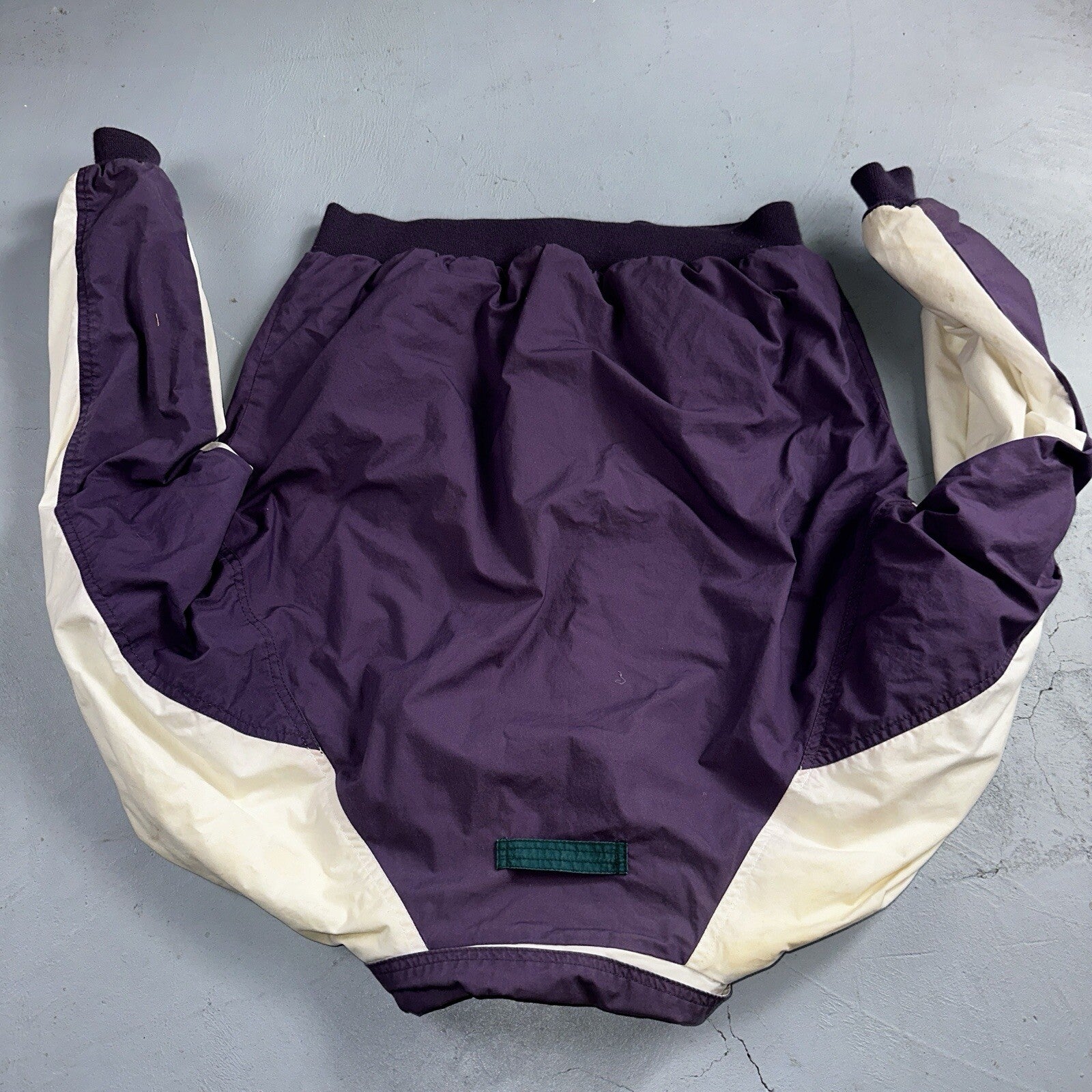 Vintage Eddie Bauer Bomber Jacket Men’s Medium Purple Jacket Wind Breaker